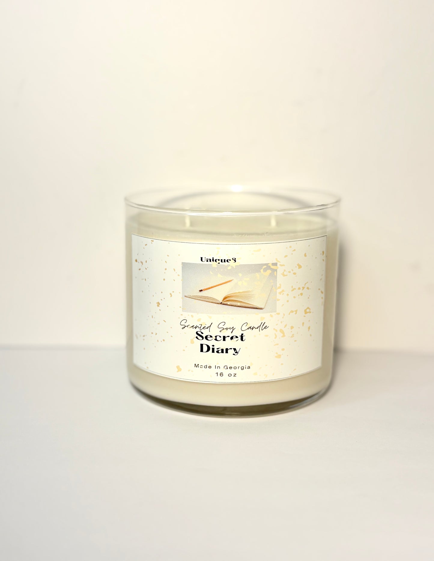 Secret Diary Soy Wax Candle