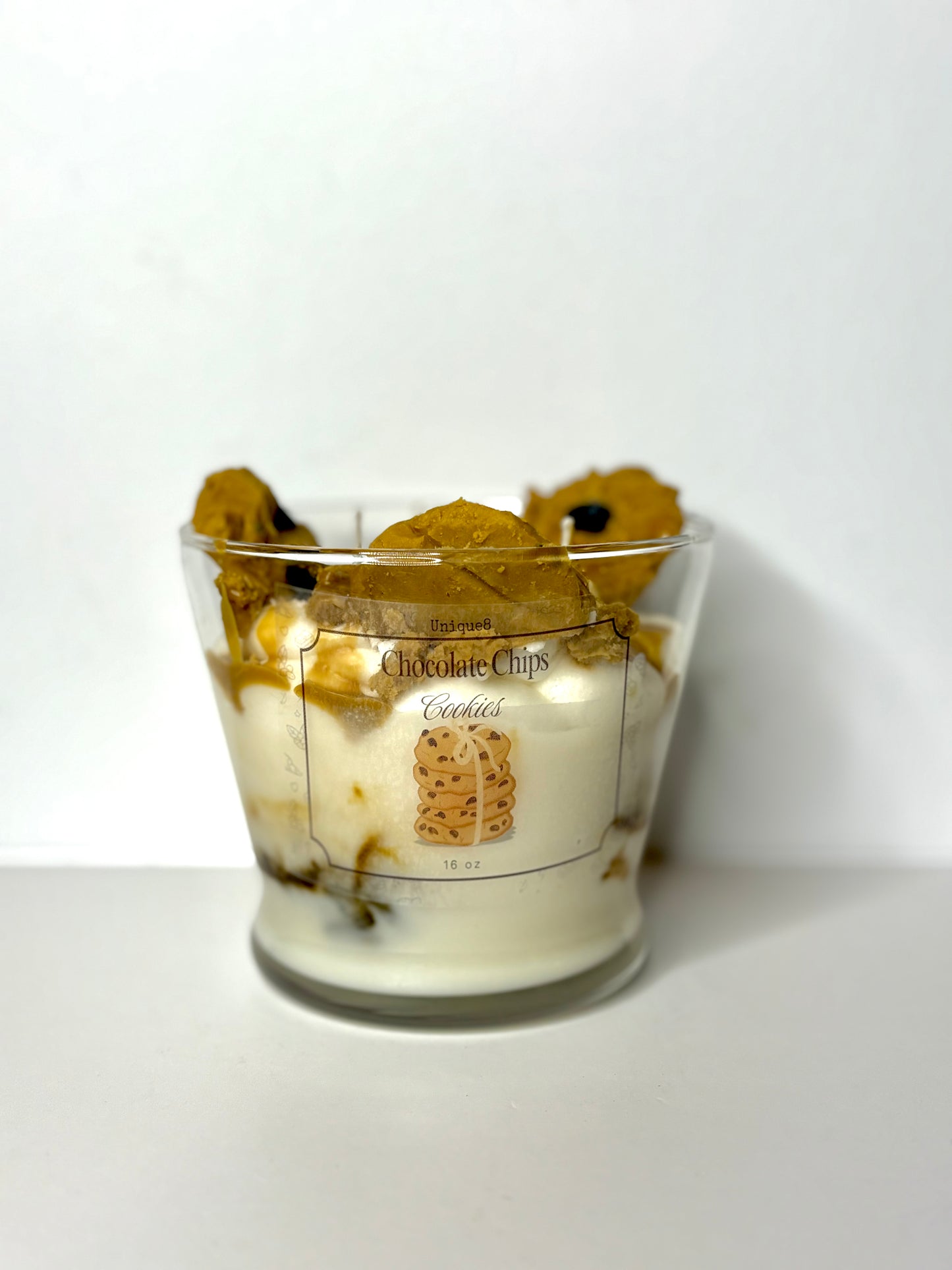 Chocolate Chip Cookies Soy Wax Dessert Candle