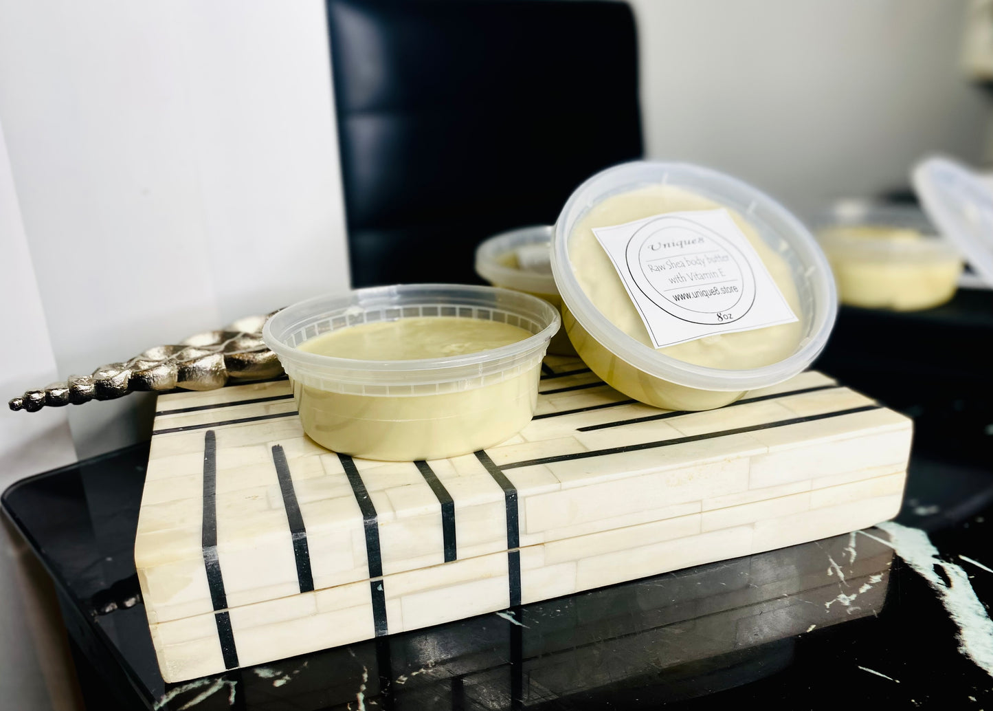All Natural Body Butter 100% Raw Shea Butter with Vitamin E