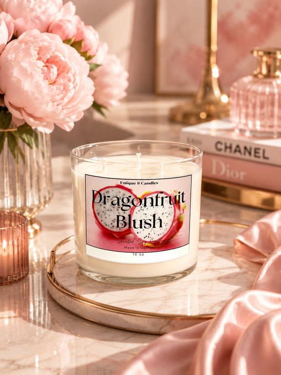 Dragonfruit Blush Soy Candle
