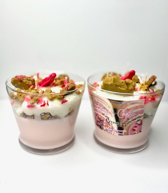 Sugar Cookie Prosecco Dessert Candle