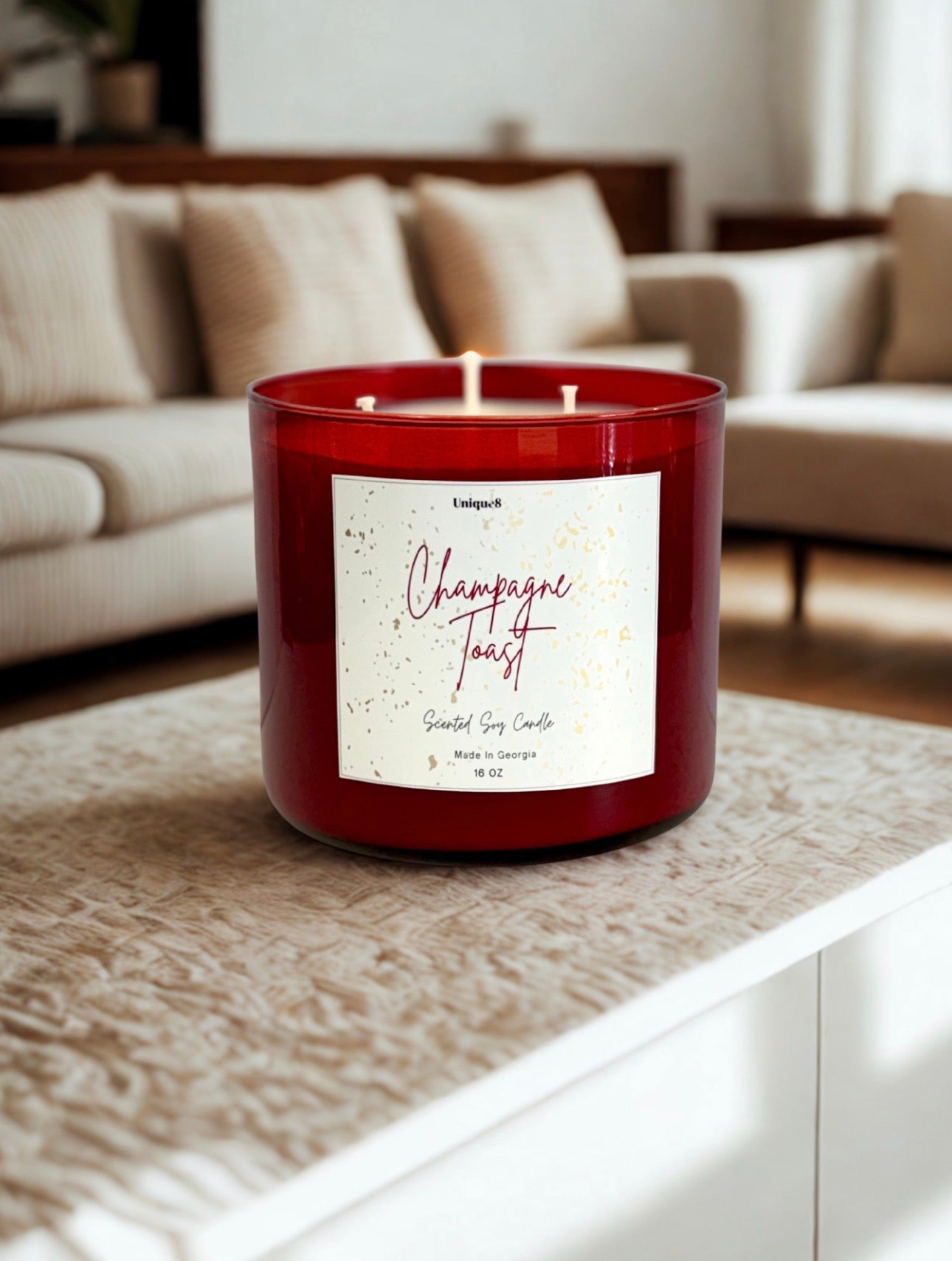 Champagne Toast 16oz Soy Wax Candle