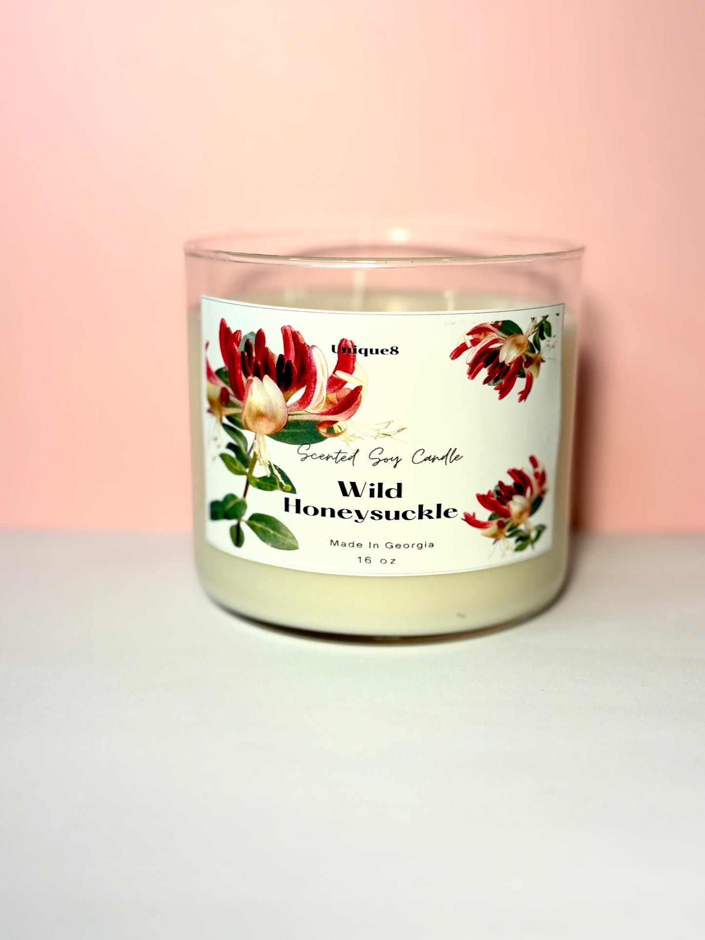 Wild Honeysuckle Soy Wax Candle