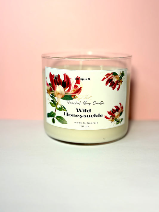 Wild Honeysuckle Soy Wax Candle