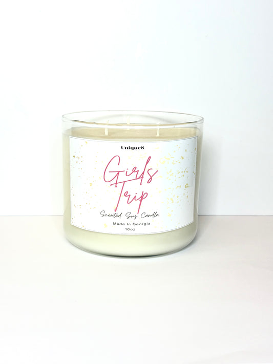 Girls Trip Scented Soy Wax Candle