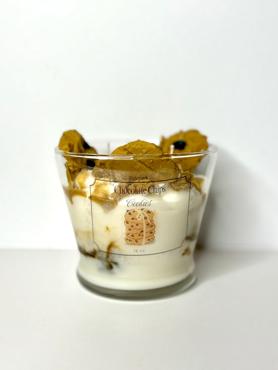 Chocolate Chip Cookies Soy Wax Dessert Candle