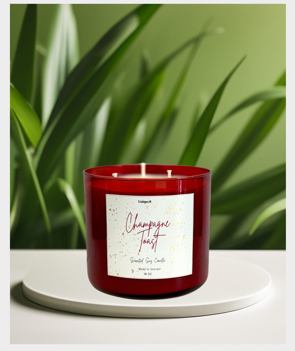 Champagne Toast 16oz Soy Wax Candle