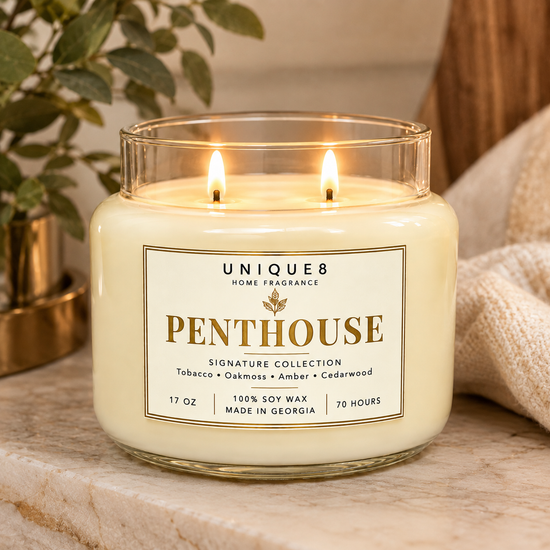 Penthouse Soy Candle 17oz cotton wick